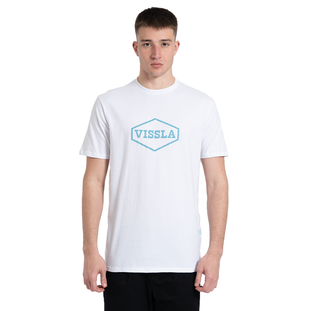 Camiseta Manga Curta Branca Vissla Motto