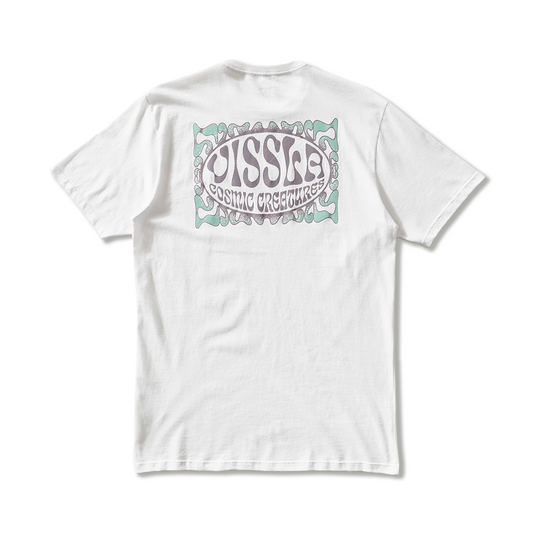 Camiseta Manga Curta Branca Cosmic Creatures