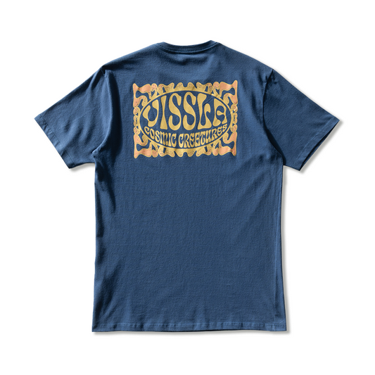 Camiseta Manga Curta Azul Cosmic Creatures