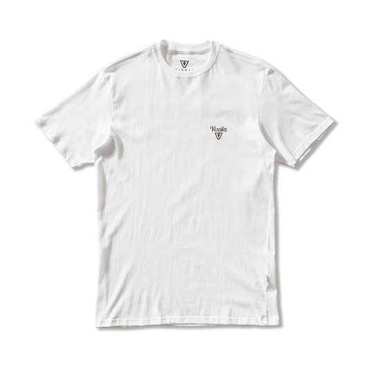 Camiseta Manga Curta Branca Vissla Independent