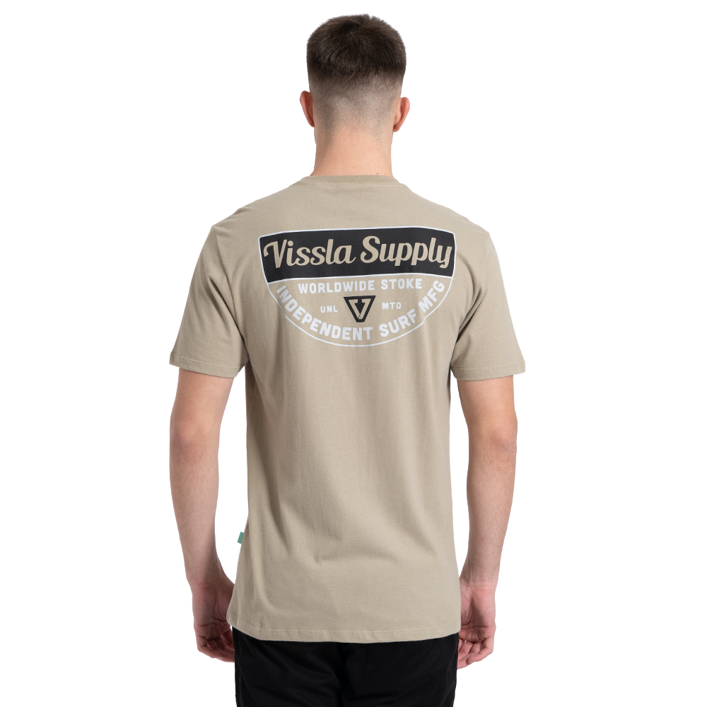 Camiseta Manga Curta Verde Vissla Independent