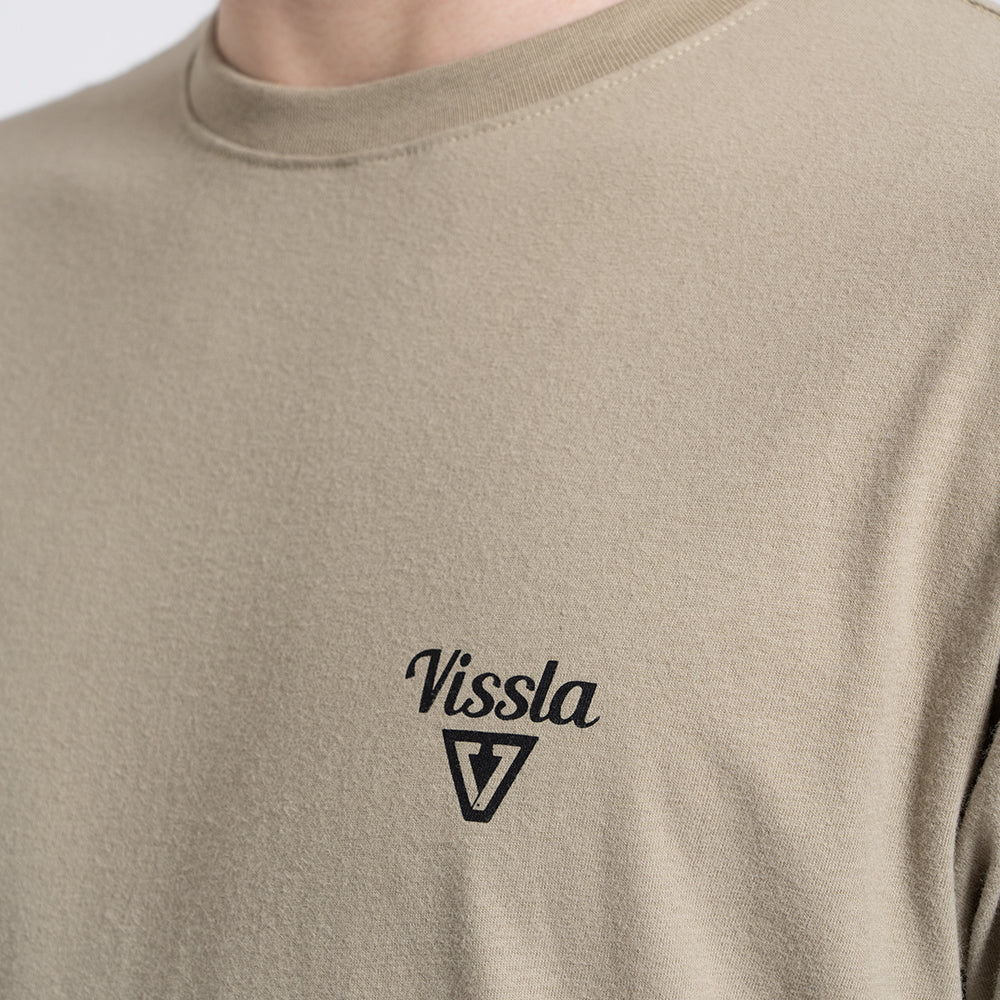 Camiseta Manga Curta Verde Vissla Independent