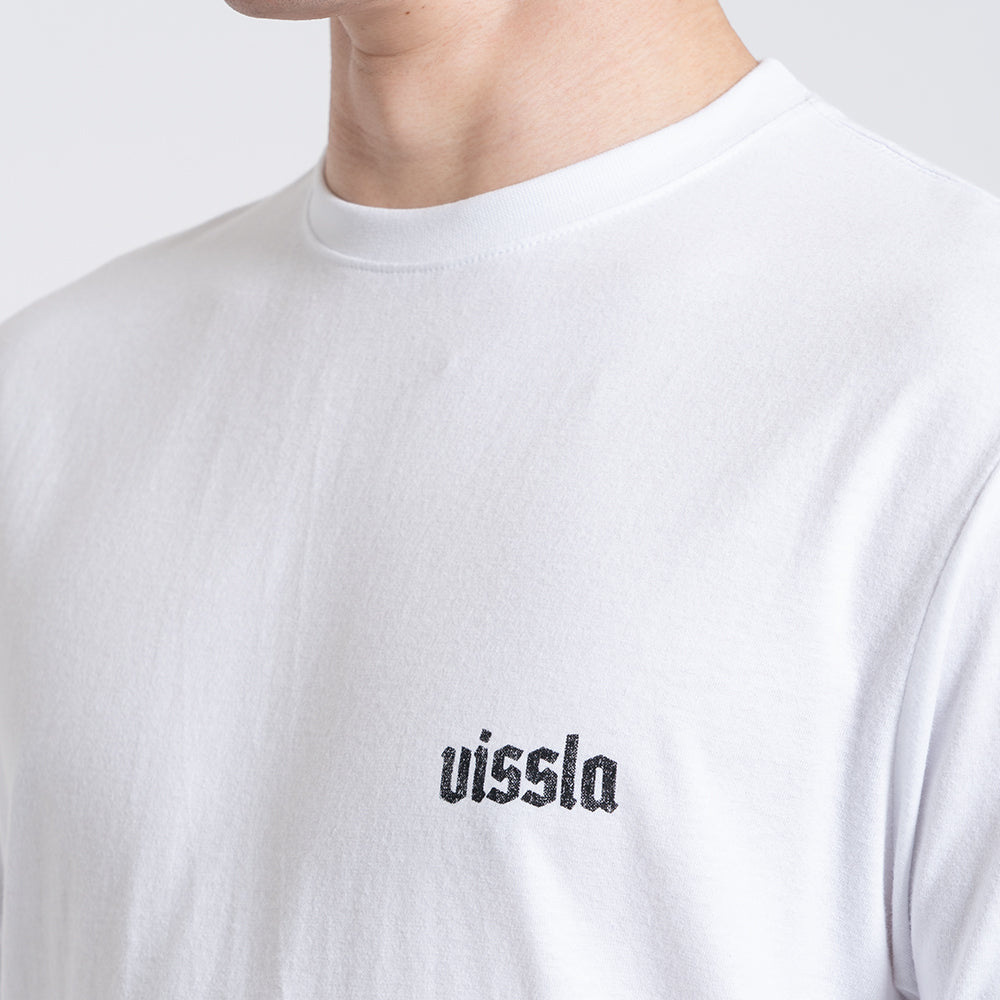 Camiseta Manga Curta Branca Vissla Ring Of Fire