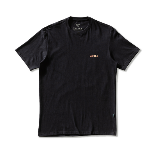 Camiseta Manga Curta Preta Vissla Beacons