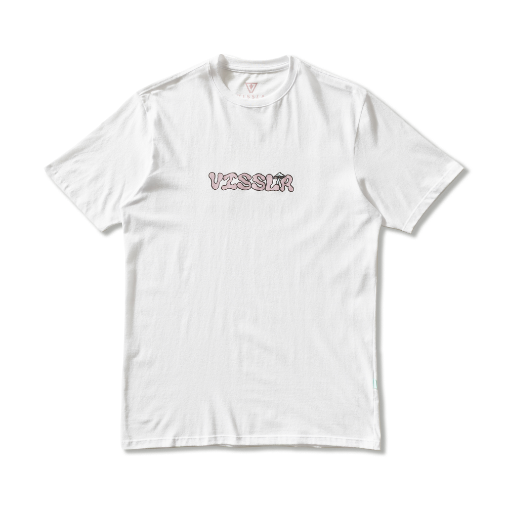 Camiseta Manga Curta Branca Vissla Snails Pace