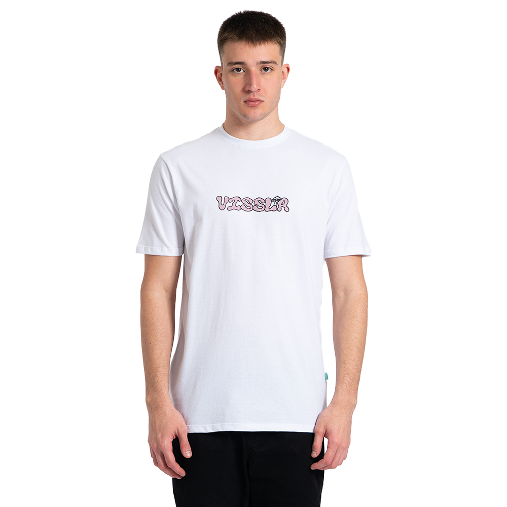 Camiseta Manga Curta Branca Vissla Snails Pace