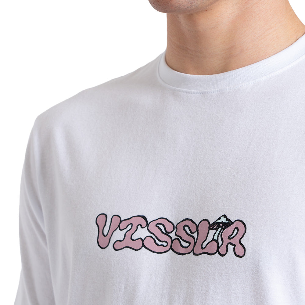 Camiseta Manga Curta Branca Vissla Snails Pace