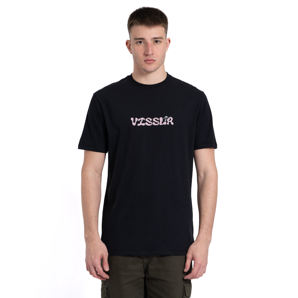 Camiseta Manga Curta Preta Vissla Snails Pace