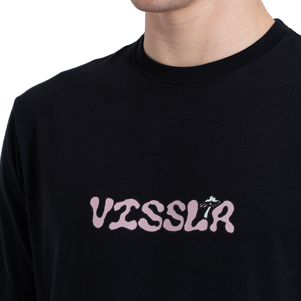 Camiseta Manga Curta Preta Vissla Snails Pace