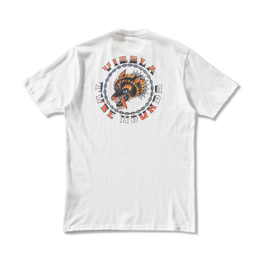 Camiseta Manga Curta Branca Vissla Tube Hounds