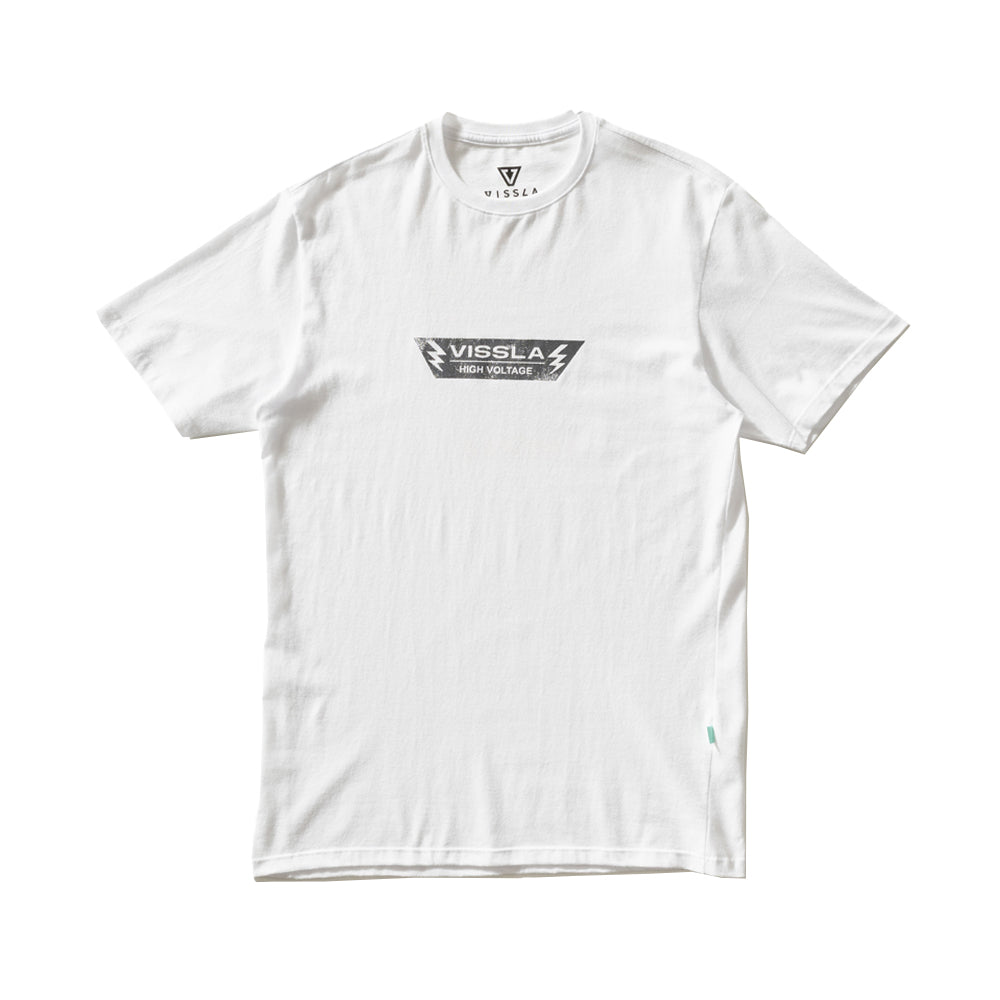 Camiseta Manga Curta Branca Vissla Voltage