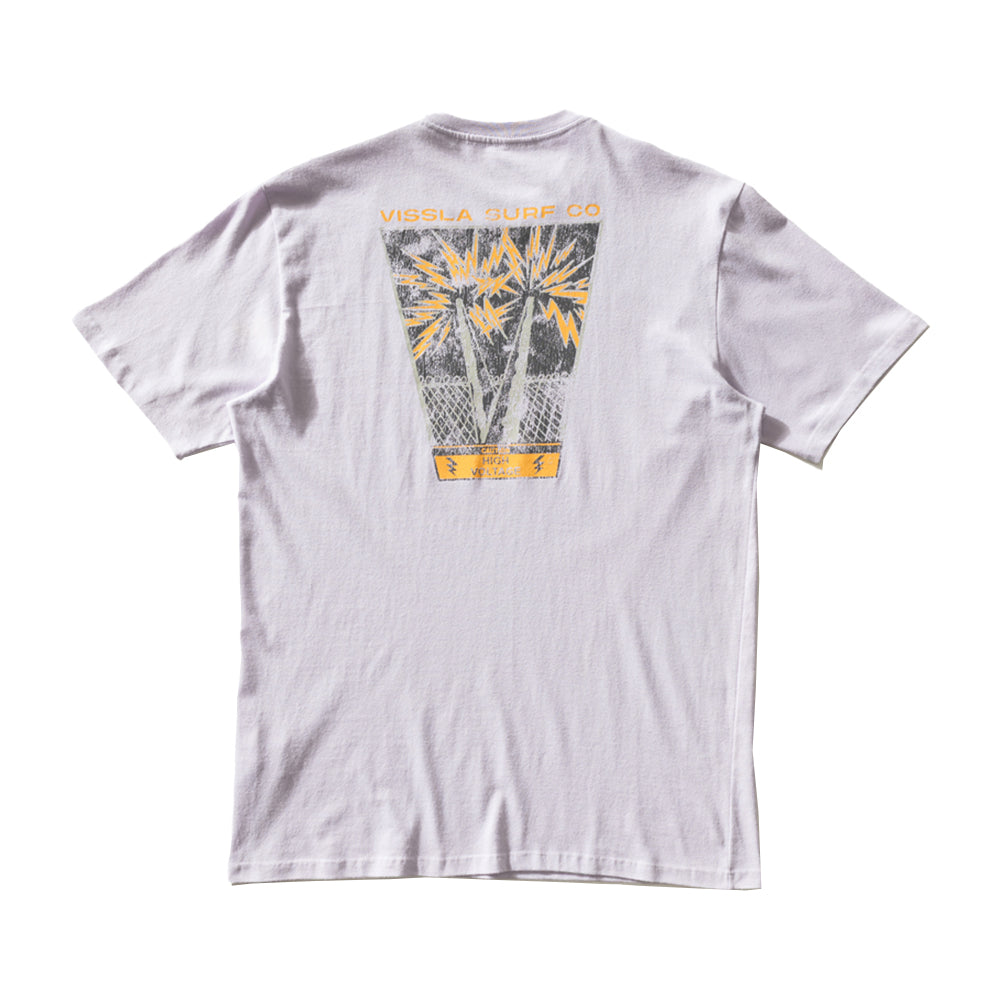 Camiseta Manga Curta Lilás Vissla Voltage