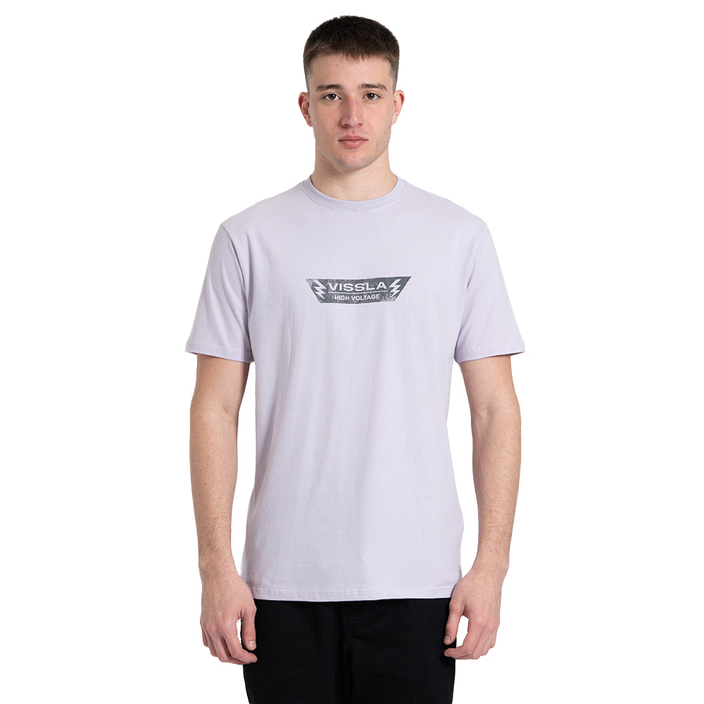 Camiseta Manga Curta Lilás Vissla Voltage