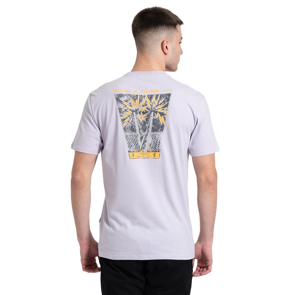 Camiseta Manga Curta Lilás Vissla Voltage