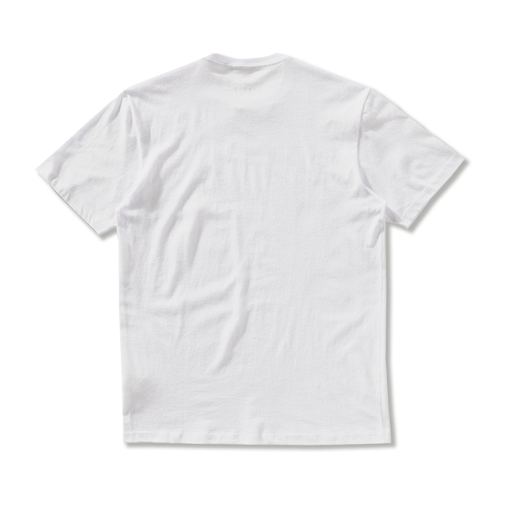 Camiseta Vissla Established Branca Manga Curta