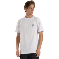 Thumbnail for Camiseta Vissla Established Branca Manga Curta