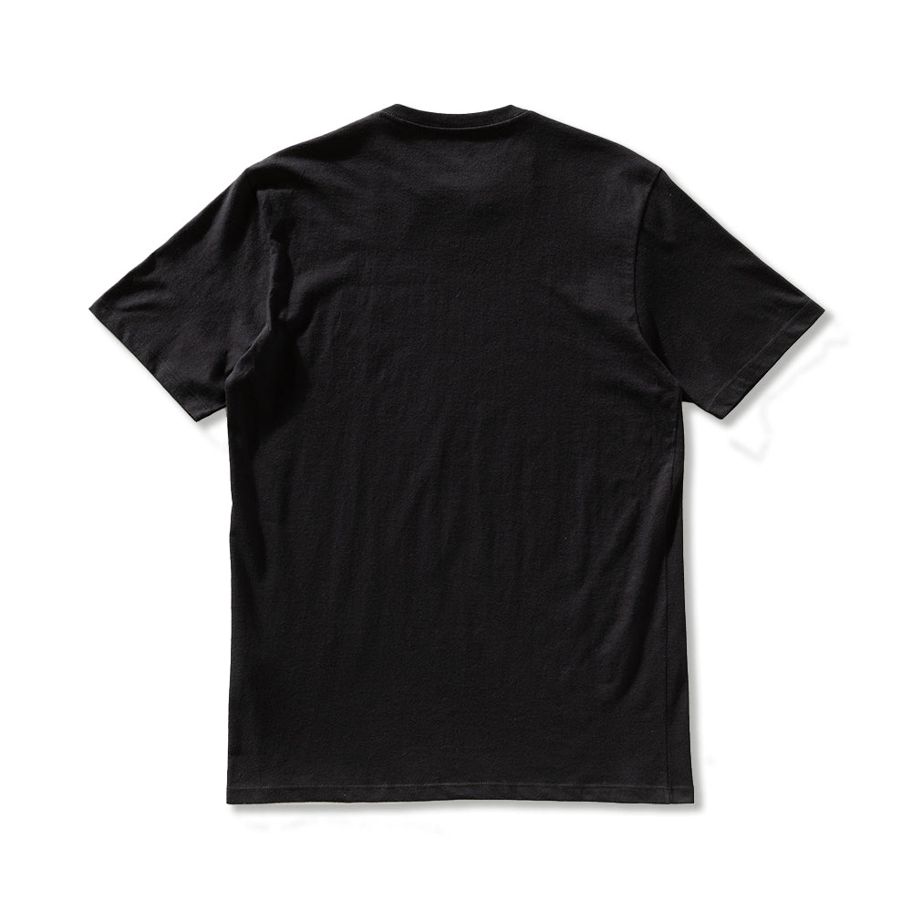 Camiseta Vissla Established Preta Manga Curta