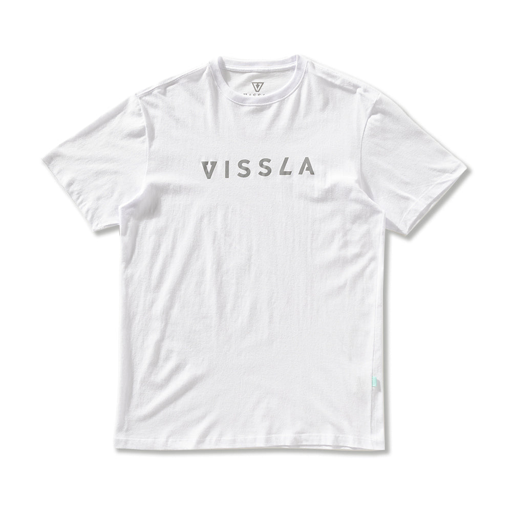 Camiseta Vissla Foundation Branca Manga Curta
