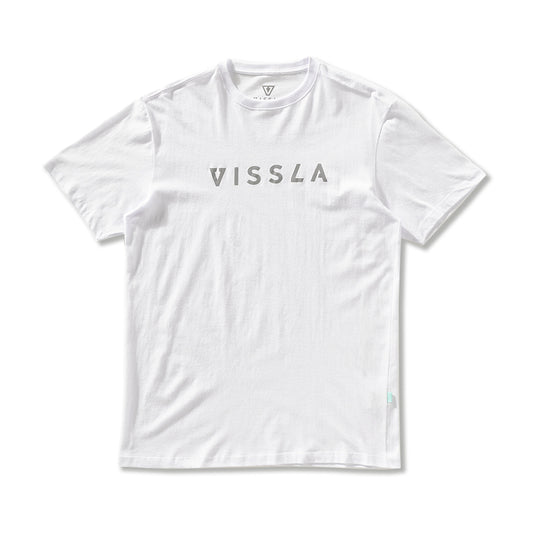 Camiseta Vissla Foundation Branca Manga Curta