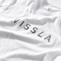 Thumbnail for Camiseta Vissla Foundation Branca Manga Curta