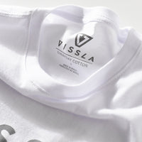 Thumbnail for Camiseta Vissla Foundation Branca Manga Curta
