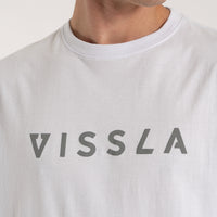 Thumbnail for Camiseta Vissla Foundation Branca Manga Curta