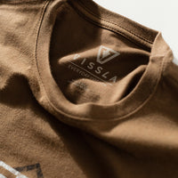 Thumbnail for Camiseta Vissla Beast Marrom Manga Curta