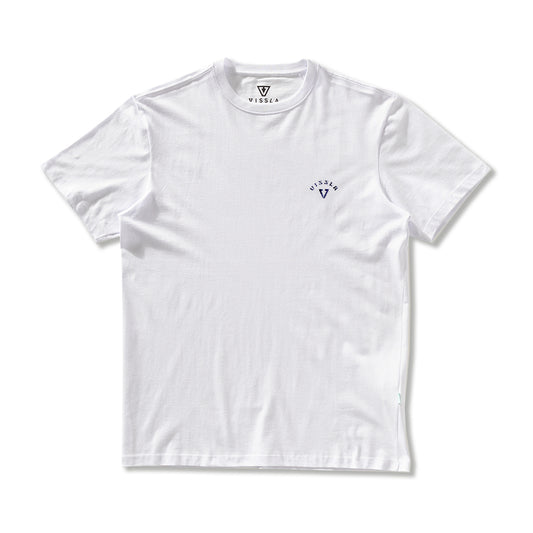 Camiseta Vissla Coast Branca Manga Curta