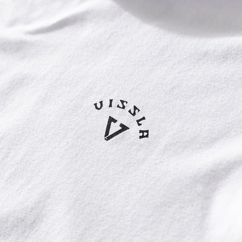 Camiseta Vissla Coast Branca Manga Curta