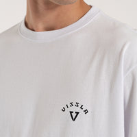Thumbnail for Camiseta Vissla Coast Branca Manga Curta