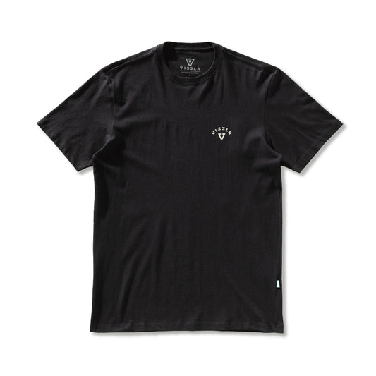 Camiseta Vissla Coast Preta Manga Curta
