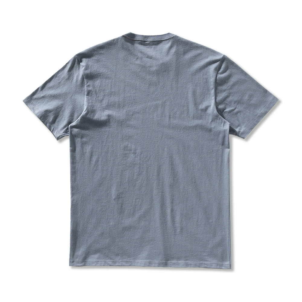 Camiseta Vissla Coast Azul Manga Curta