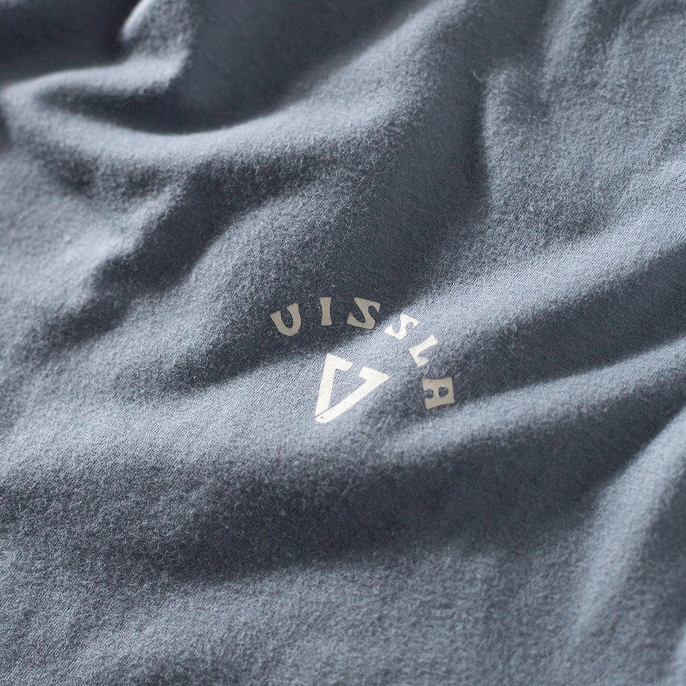Camiseta Vissla Coast Azul Manga Curta