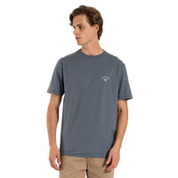 Thumbnail for Camiseta Vissla Coast Azul Manga Curta