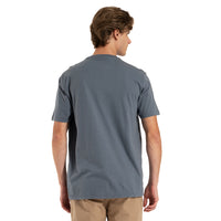 Thumbnail for Camiseta Vissla Coast Azul Manga Curta