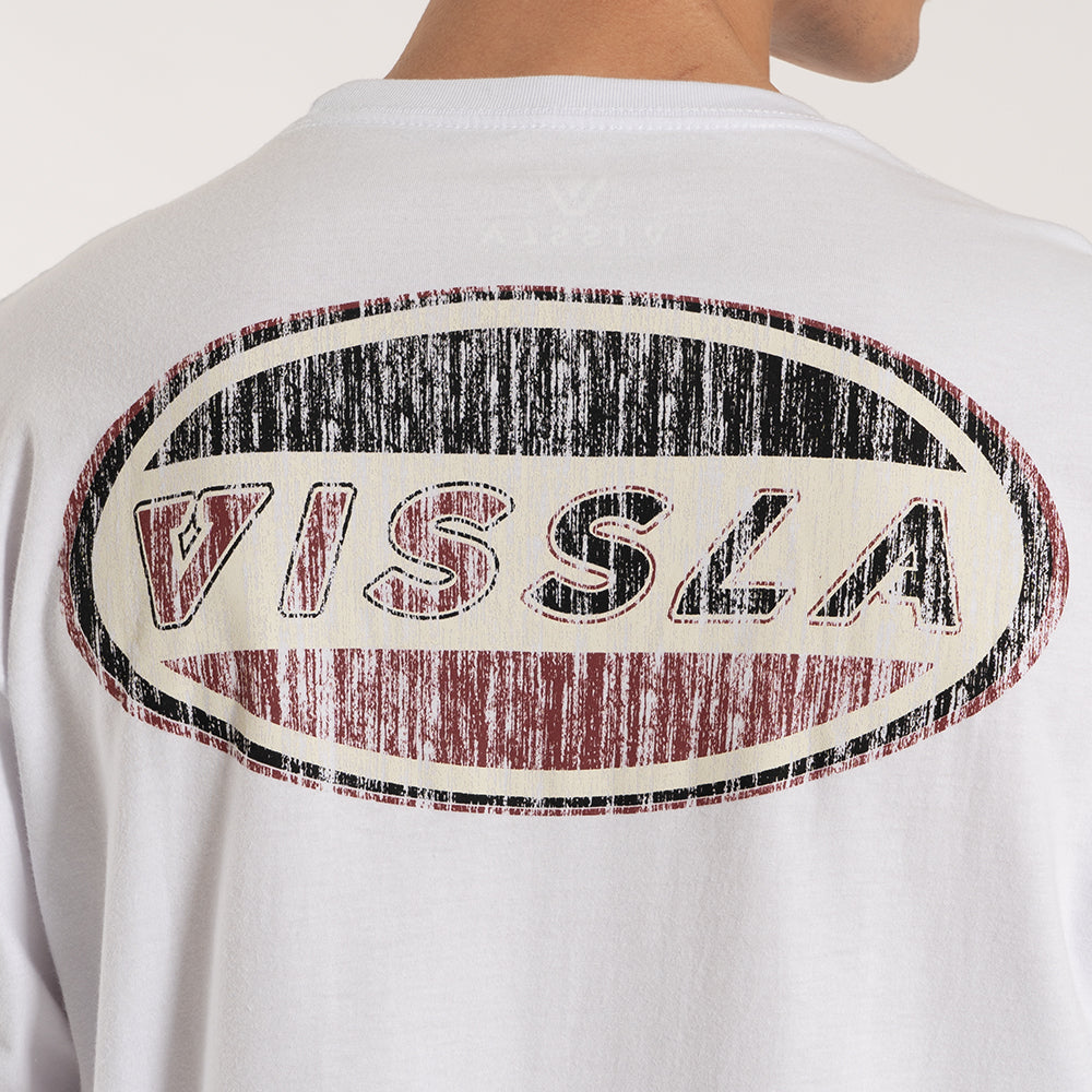 Camiseta Vissla Fast Branca Manga Curta