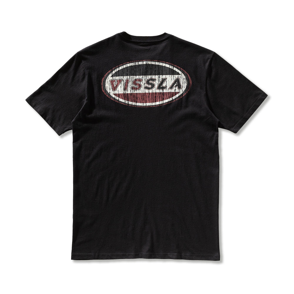 Camiseta Vissla Fast Preta Manga Curta