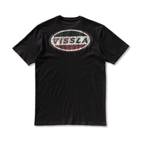 Thumbnail for Camiseta Vissla Fast Preta Manga Curta