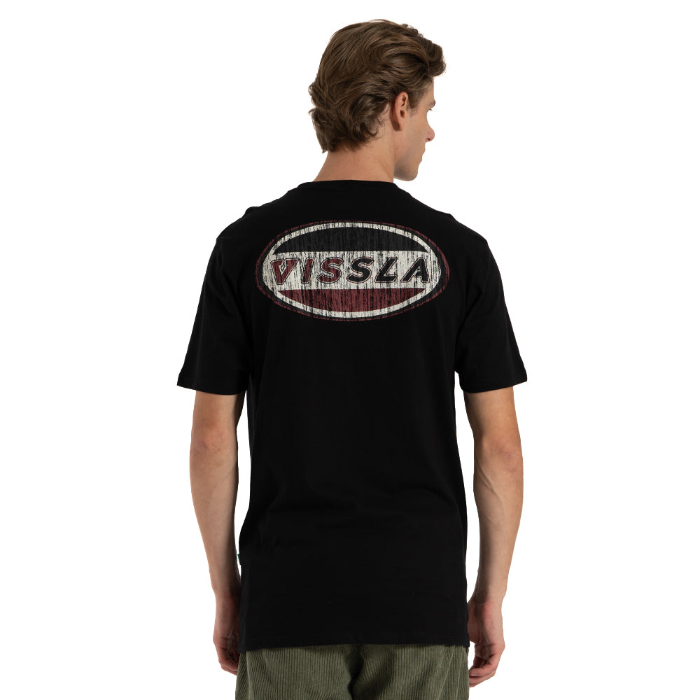 Camiseta Vissla Fast Preta Manga Curta
