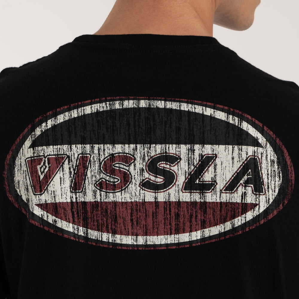 Camiseta Vissla Fast Preta Manga Curta