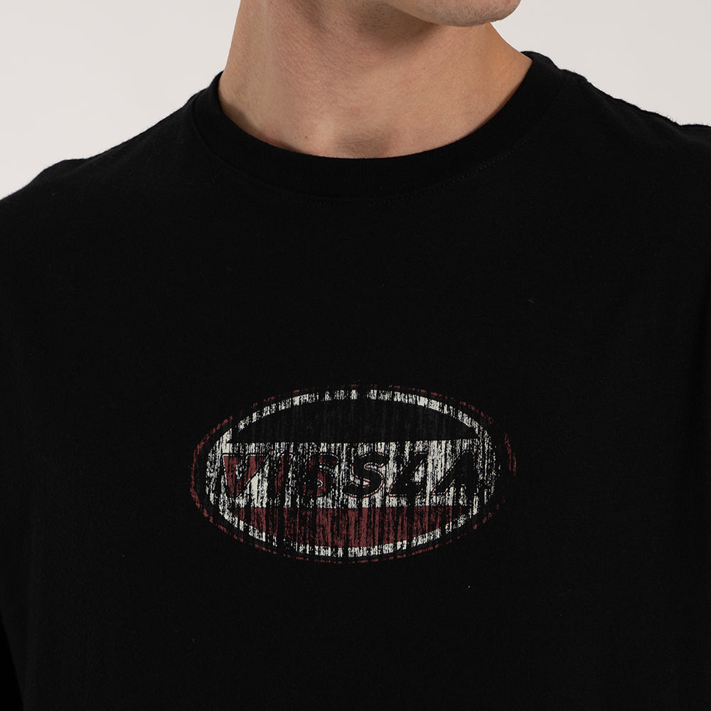 Camiseta Vissla Fast Preta Manga Curta