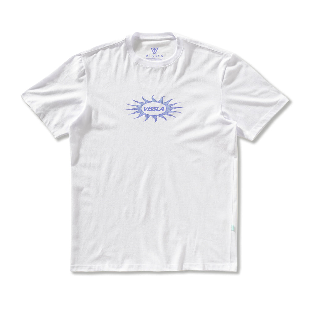 Camiseta Vissla Unidentified Branca Manga Curta