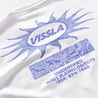 Thumbnail for Camiseta Vissla Unidentified Branca Manga Curta
