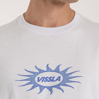 Thumbnail for Camiseta Vissla Unidentified Branca Manga Curta