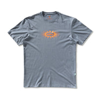 Thumbnail for Camiseta Vissla Unidentified Azul Manga Curta