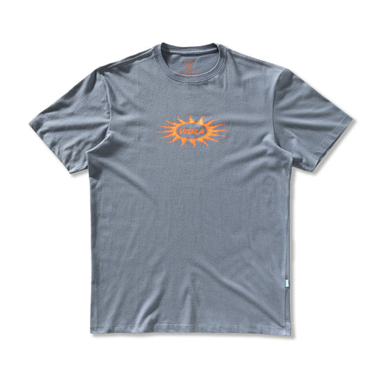 Camiseta Vissla Unidentified Azul Manga Curta