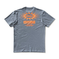 Thumbnail for Camiseta Vissla Unidentified Azul Manga Curta