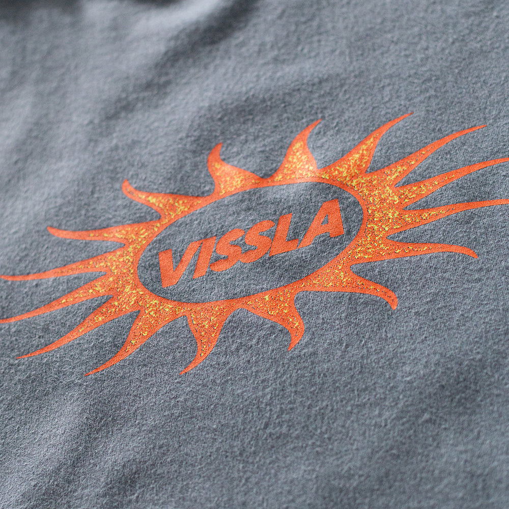 Camiseta Vissla Unidentified Azul Manga Curta