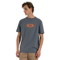 Thumbnail for Camiseta Vissla Unidentified Azul Manga Curta