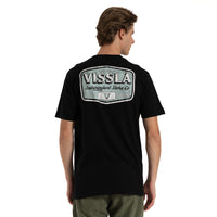 Thumbnail for Camiseta Vissla Top Tier Preta Manga Curta
